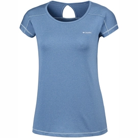 T-Shirt Columbia Womens Peak To Point Blue Dusk