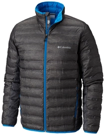 Jas Columbia Men Lake 22 Down Charcoal Heather Print
