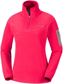 Trui Columbia Women Titan Pass II 1.0 HZ Fleece Red Camellia