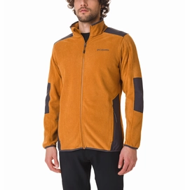 Gilet Columbia Men Tough Hiker Full Zip Fleece Burnished Amber