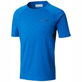 T-Shirt Columbia Boys Silver Ridge II Tee Super Blue Heat