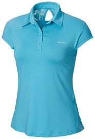 Poloshirt Columbia Peak To Point Novelty Atoll Damen