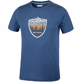 T-Shirt Columbia Hillvalley Forest Tee Carbon Heather Herren
