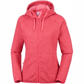 Vest Columbia Women Pacific Point Full Zip Hoodie Red Coral
