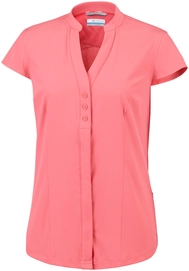 Blouse Columbia Women Saturday Trail Stretch SS Coral Bloom
