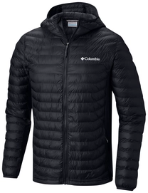 Jas Columbia Men Powder Lite Light Hooded Black