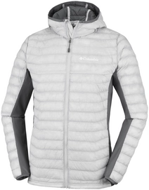 Jas Columbia Men Powder Lite Light Hooded Cool Grey Heath