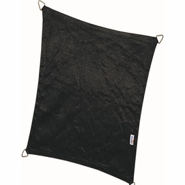 Schaduwdoek Nesling Coolfit Rechthoek Zwart (3 x 4 m)