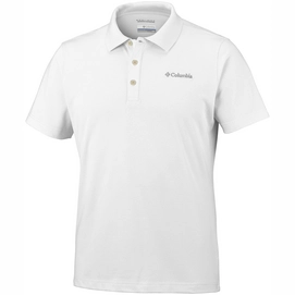 Polo Columbia Men Elm Creek Stretch White