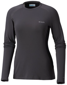 Longsleeve Columbia Titanium OH3D Knit Crew Shark Black Damen