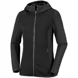 Fleecejacke Columbia Roffe Ridge Full Zip Hooded Black Damen