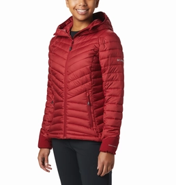 Jas Columbia Women Windgates Hooded Beet Heather