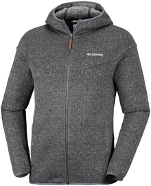 Fleece Columbia Men Boubioz Hooded Full Zip Graphite
