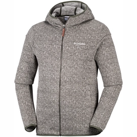 Fleecejacke Columbia Boubioz Hooded Full Zip Fleece Peatmoss Herren
