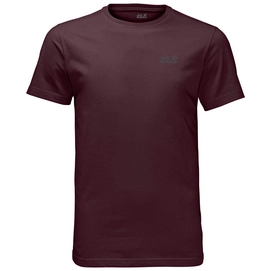 T-Shirt Jack Wolfskin Men Essential Port Wine