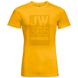 T-Shirt Jack Wolfskin Men 365 Burly Yellow Xt