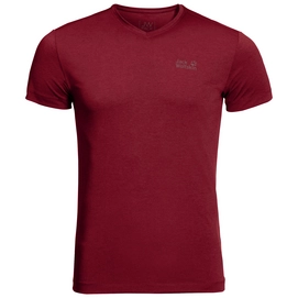 T-Shirt Jack Wolfskin Men JWP Dark Lacquer Red