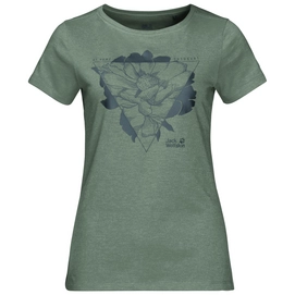 T-Shirt Jack Wolfskin Women Hana Ming Green