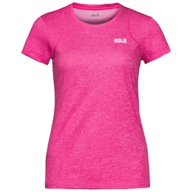 T-Shirt Jack Wolfskin Women Sky Range Pink Fuchsia