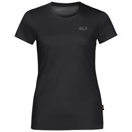 T-Shirt Jack Wolfskin Women Sky Range Black