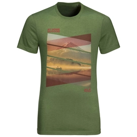 T-Shirt Jack Wolfskin Men Motosu Lake Deep Forest