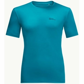 T-Shirt Jack Wolfskin Men Tech T Everest Blue
