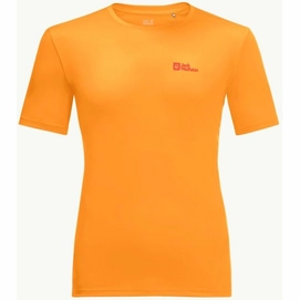 T-Shirt Jack Wolfskin Men Tech T Orange Pop