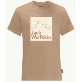 T-Shirt Jack Wolfskin Men Brand T Sand Storm