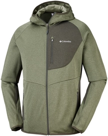 Vest Columbia Men Drammen Point Hooded Fleece Mosstone Peatmoss