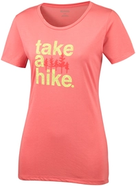 T-Shirt Columbia Women Outdoor Elements III Tee Coral Bloom Ta