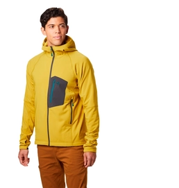 Jas Mountain Hardwear Men Keele Hoody Dark Citron