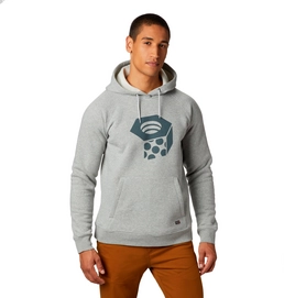 Trui Mountain Hardwear Men Hardwear Logo Pullover Hoody Heather Grey IC