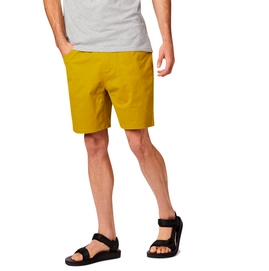 Korte Broek Mountain Hardwear Men Cederberg Pull On Short Dark Citron 7 Inch