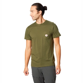 T-Shirt Mountain Hardwear Homme Peaks'n Pints SS Dark Army