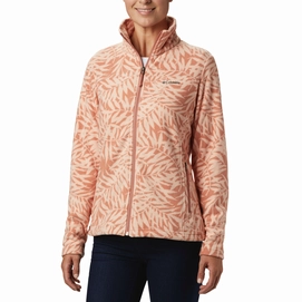Gilet Columbia Women Fast Trek Light Printed Full Zip Cedar Blush