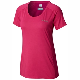 T-Shirt Columbia Women Titan Trail Lite Haute Pink