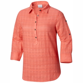 Bluse Columbia Summer Ease Popover Tunic Coral Bloom Damen