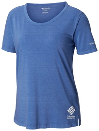 T-Shirt Columbia Women CSC Pigment Tee Blue Dusk