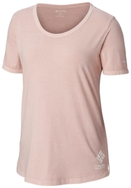 T-Shirt Columbia CSC Pigment Tee Mineral Pink Damen