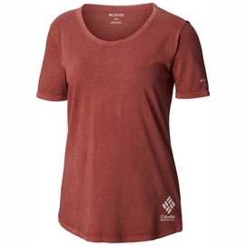 T-Shirt Columbia Womens CSC Pigment Tee Rose Dust