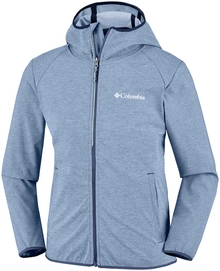 Jacket Columbia Youth Heather Canyon Softshell Collegiate Navy