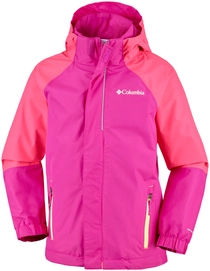 Jacket Columbia Youth Holly Peak Shell Haute Pink