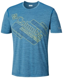 T-Shirt Columbia Trinity Trail 2.0 Graphic Deep Lagoon Herren