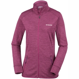 Fleece Columbia Women Pine Hollow Full Zip Wine Berry