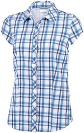 Bluse  Columbia Saturday Trail II Stretch Print SS Blue Dusk Plaid Damen