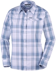 Bluse Columbia Silver Ridge 2.0 Plaid Long Sleeve White Large Pla Damen