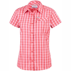 Bluse Columbia Silver Ridge 2.0 Plaid Coral Bloom Gin Damen