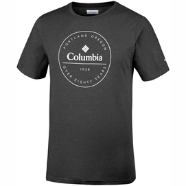 T-Shirt Columbia Onchan Park Tee Mountain Red Herren