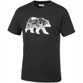 T-Shirt Columbia Baker Brook Tee Black Herren