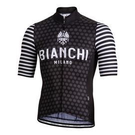 Radtrikot Bianchi Milano Davoli Black Herren